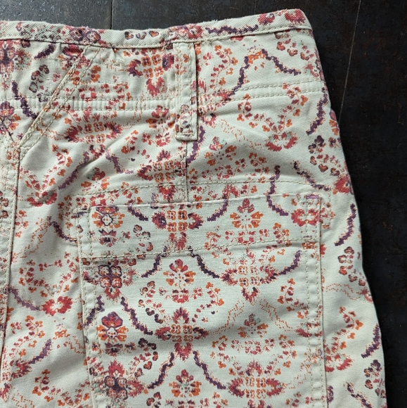 Anthropology Pilcro The Wanderer Floral Rose High-rise Shorts, Size 27 - Picture 6 of 11